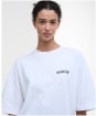 Women's Barbour Claydon T-Shirt - White