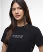 Women's Barbour International Harley T-Shirt - Black