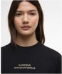 Women's Barbour International Kaia T-Shirt - Black