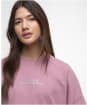 Women's Barbour International Kaia T-Shirt - RAPSBERRY