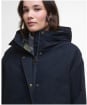 Women's Barbour Winter Beadnell Waterproof Jacket - DEEP NAVY/CLASSI