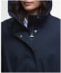 Women's Barbour Bowlees Waterproof Jacket - DEEP NAVY/DRESS