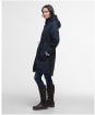 Women's Barbour Bowlees Waterproof Jacket - DEEP NAVY/DRESS