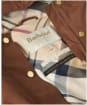 Women's Barbour Sidney Waterproof Parka - Vicuna / Hessian Tartan