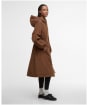 Women's Barbour Sidney Waterproof Parka - Vicuna / Hessian Tartan