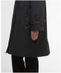 Women's Barbour Sadie Waterproof Jacket - Black / Onyx Tartan