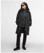 Women's Barbour Sadie Waterproof Jacket - Black / Onyx Tartan