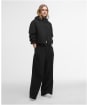 Women's Barbour International Atlanta Cropped Waterproof Jacket - Black