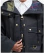 Women's Barbour Arla Waterproof Jacket - Black / Classic Tartan