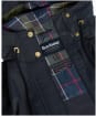 Women's Barbour Arla Waterproof Jacket - Black / Classic Tartan