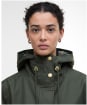 Women's Barbour Arla Waterproof Jacket - Olive / Ancient Tartan