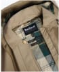 Women's Barbour Maude Waterproof Jacket - Military Brown / Ancient Tartan