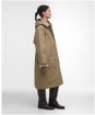 Women's Barbour Maude Waterproof Jacket - Military Brown / Ancient Tartan