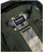 Women's Barbour Maude Waterproof Jacket - Olive / Ancient Tartan