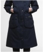 Women's Barbour Bamburgh Waterproof Jacket - Deep Navy / Blackwatch