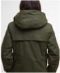 Women's Barbour Bamburgh Waterproof Jacket - Olive / Classic Tartan