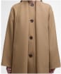Women's Barbour Clementine Wool Scarf Coat - Camel