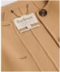 Women's Barbour Clementine Wool Scarf Coat - Camel