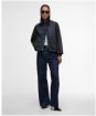 Women's Barbour Cropped Beadnell Waxed Jacket - Navy / Classic