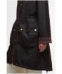 Women's Barbour Marcy Waxed Parka - RUSTIC/MUTED TAR