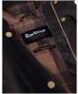 Women's Barbour Marcy Waxed Parka - RUSTIC/MUTED TAR