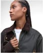 Women's Barbour Arlene Waxed Jacket - Beech / Ancient Tartan