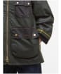 Women's Barbour Luella Waxed Jacket - Fern / Ancient Tartan