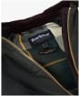 Women's Barbour Luella Waxed Jacket - Fern / Ancient Tartan