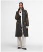 Women's Barbour Evette Waxed Jacket - FERN/BEECH/ANCIE
