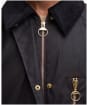 Women's Barbour Evette Waxed Jacket - RUSTIC/MUTED TAR