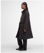 Women's Barbour Evette Waxed Jacket - RUSTIC/MUTED TAR
