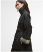 Women's Barbour Milda Wax Jacket - Fern / Sage / Ancient Tartan