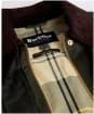 Women's Barbour Milda Wax Jacket - Fern / Sage / Ancient Tartan