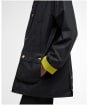 Women's Barbour Icons Modern Beadnell Wax Jacket - Black / Classic Tartan