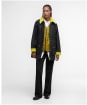 Women's Barbour Icons Modern Beadnell Wax Jacket - Black / Classic Tartan