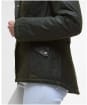 Women's Barbour Fern Waxed Jacket - Fern / Classic Tartan