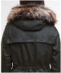 Women's Barbour Durham City Waxed Parka - Fern
