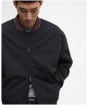 Men's Barbour International Dobson Casual Varsity Jacket - Black