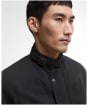 Men's Barbour International Washed Casual A7 Jacket - Black