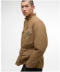 Men's Barbour International Washed Casual A7 Jacket - Sandstone