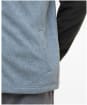 Men's Barbour Colour Block Fleece Full Zip Jacket - Grey Marl