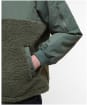 Men's Barbour Reel Hybrid Fleece Jacket - Navy