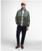 Men's Barbour Reel Hybrid Fleece Jacket - Navy