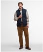 Men's Barbour Lowich Fleece Gilet - Navy