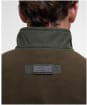 Men's Barbour Lowich Fleece Gilet - Olive