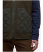 Men's Barbour Lowich Fleece Gilet - Olive
