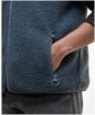 Men's Barbour Reversible Fleece Gilet - Bluestone