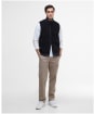 Men's Barbour International Ryefeld Fleece Gilet - Dark Navy