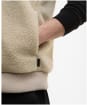 Men's Barbour International Ryefeld Fleece Gilet - Light Stone