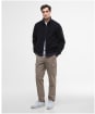 Men's Barbour International Dinstone Fleece Jacket - Dark Navy